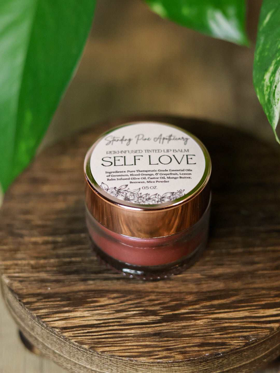 Reiki-Infused Tinted Lip Balm, Jar - 0.5oz