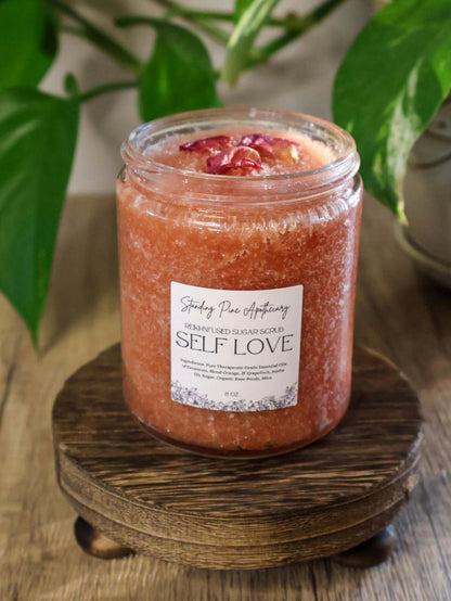 Reiki-Infused Sugar Scrub - 8oz