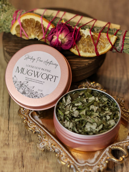 Loose Herbal Incense - Mugwort, 2oz