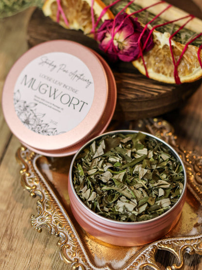 Loose Herbal Incense - Mugwort, 2oz