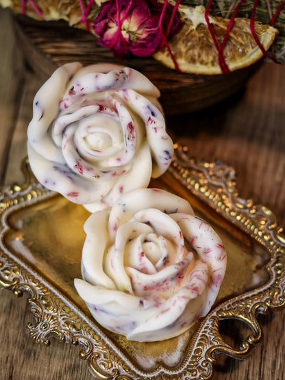 Botanical Soy Wax Melts, Rose - 2ea 2oz