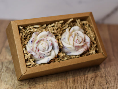 Botanical Soy Wax Melts, Rose - 2ea 2oz