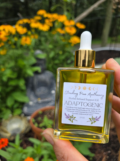 Adaptogenic - Herbal-Infused Support Oil, 1.7oz