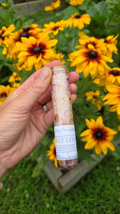 Reiki-Infused Ritual Bath Salt - Single Shot, 2oz