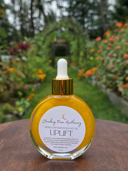 Uplift - Herbal-Infused Shimmer Body Oil, 2oz