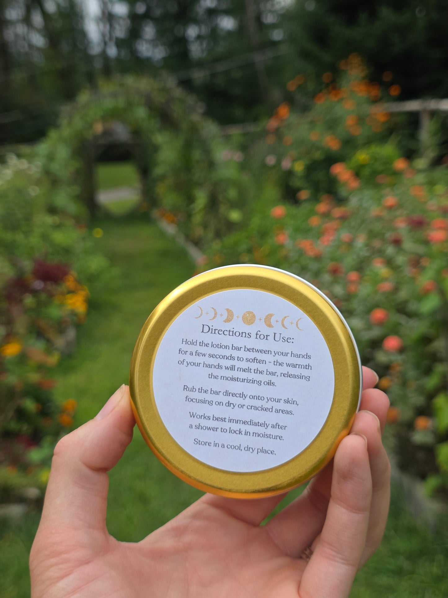 Herbal-Infused Nourishing Lotion Bar - Lilac & Lavender, 2oz