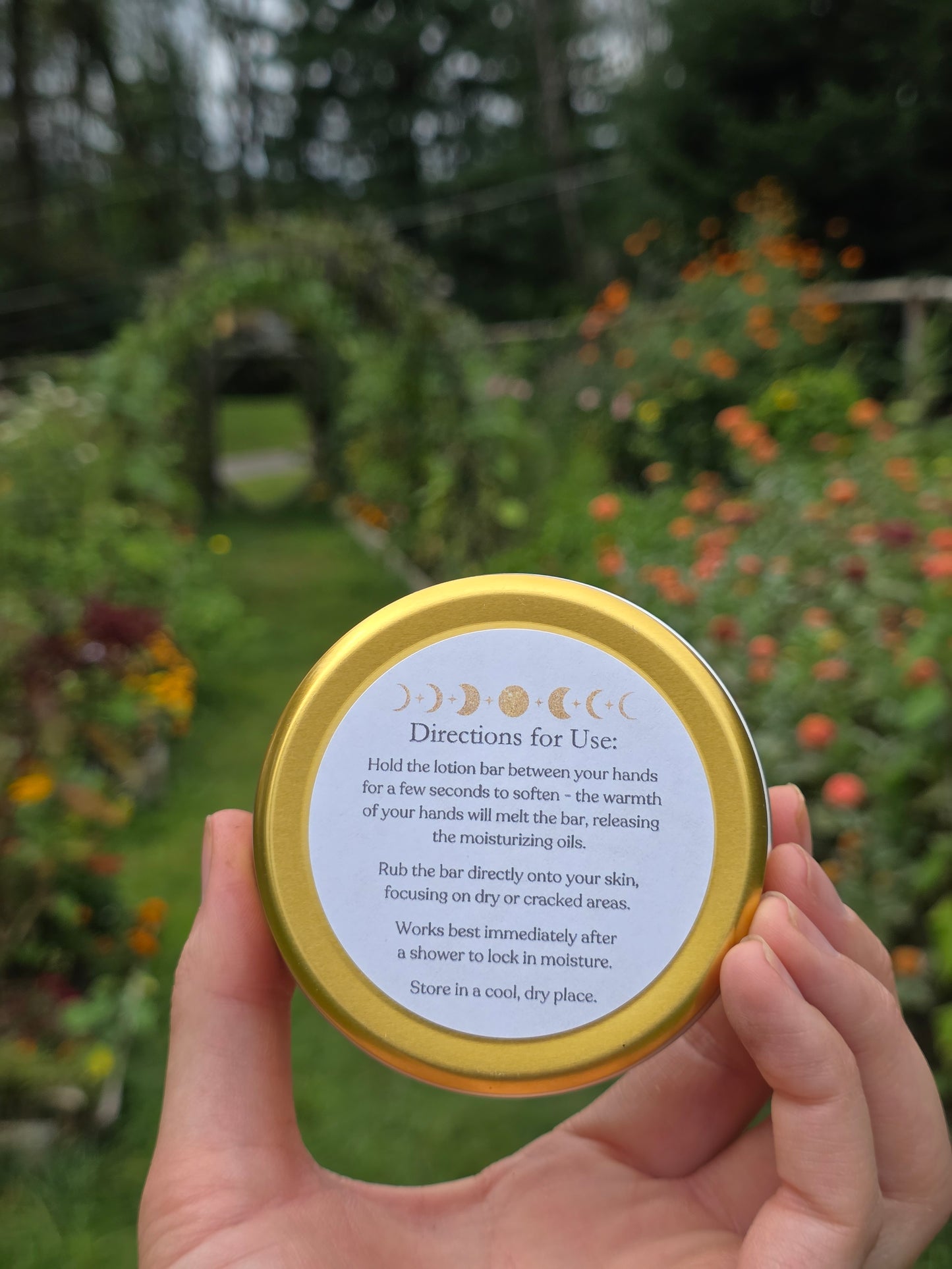 Herbal-Infused Nourishing Lotion Bar - Lilac & Geranium, 2oz