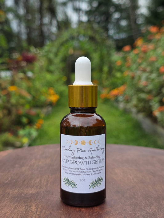 Hair Growth Serum - Strengthening & Balancing Oil, 1oz