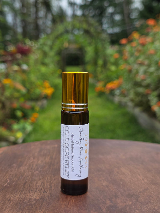 Cold Sore Relief - Herbal-Infused Support Roller, 10mL