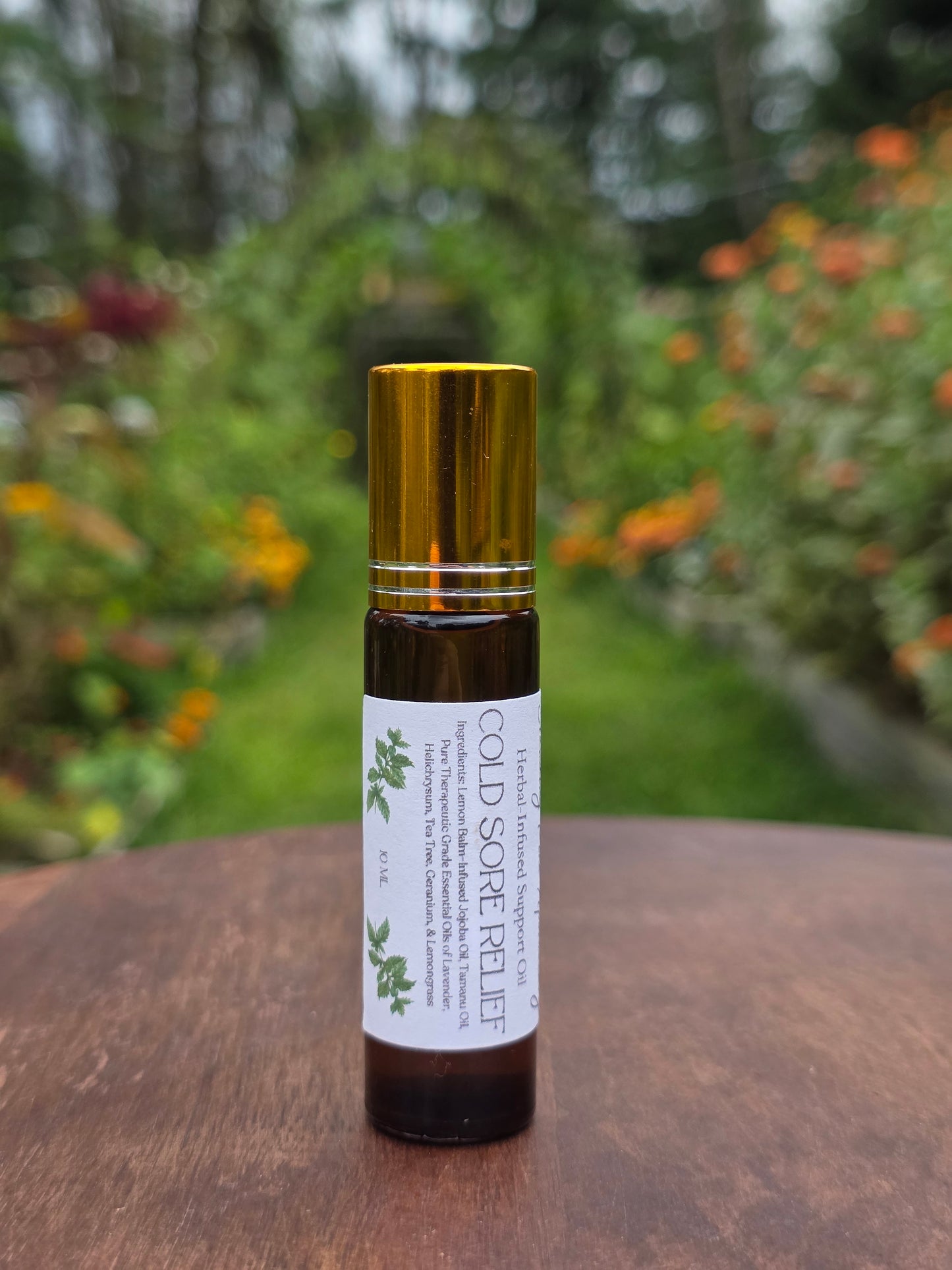 Cold Sore Relief - Herbal-Infused Support Roller, 10mL