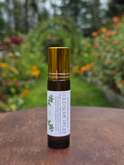 Cold Sore Relief - Herbal-Infused Support Roller, 10mL