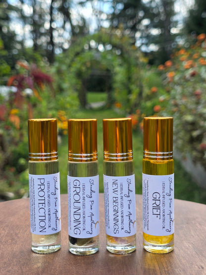 Protection - Herbal-Infused Anointing Oil, 10mL Roller
