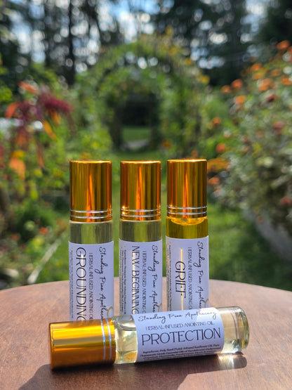 Protection - Herbal-Infused Anointing Oil, 10mL Roller