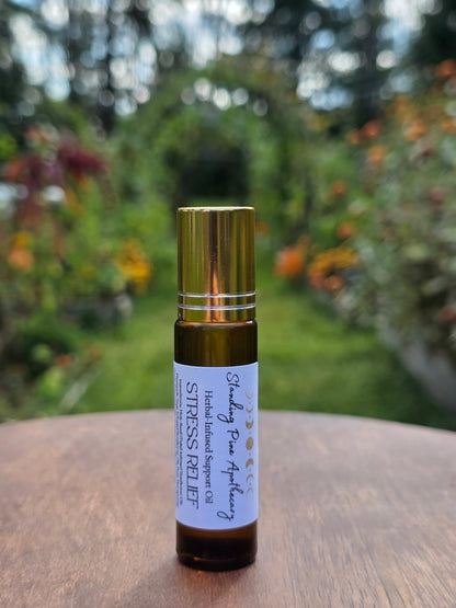 Stress Relief - Herbal-Infused Support Roller, 10mL