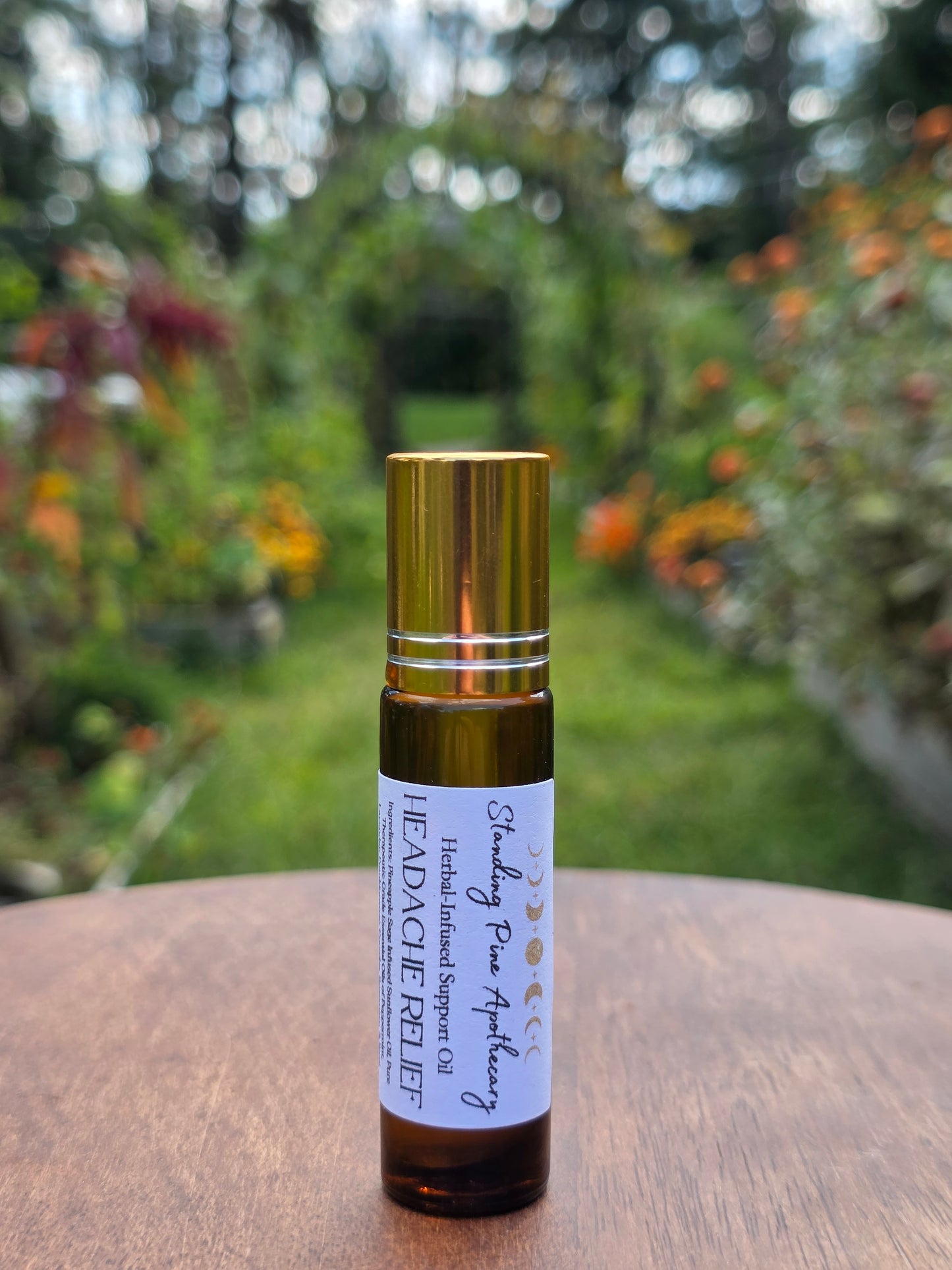 Headache Relief - Herbal-Infused Support Roller, 10mL