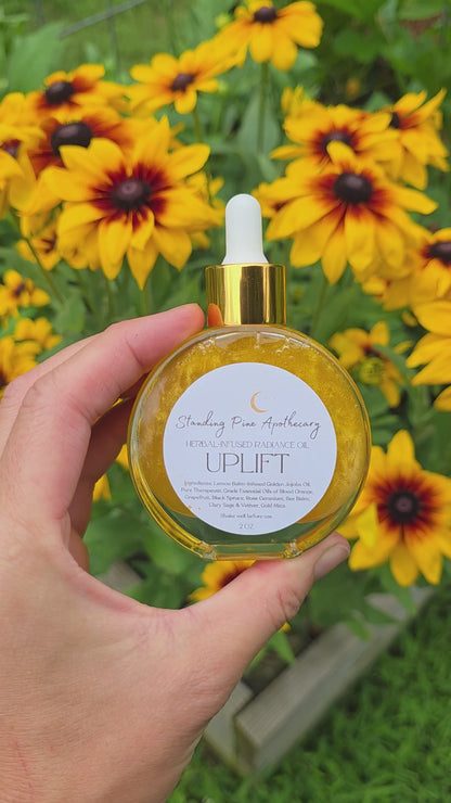 Uplift - Herbal-Infused Shimmer Body Oil, 2oz
