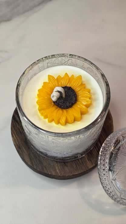 Garden Goddess Luxe Sunflower - 9oz Soy Wax Candle