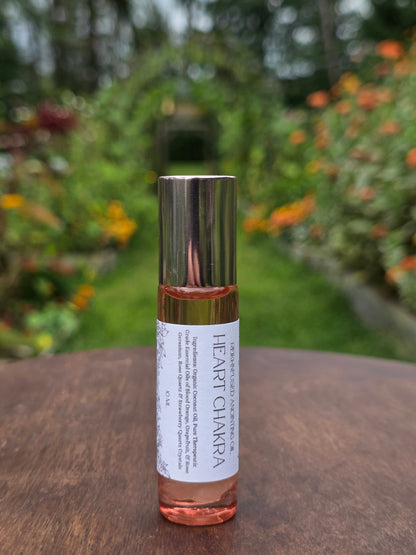 Heart Chakra Anointing Oil - 10 mL Roller
